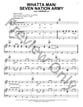 Whatta Man / Seven Nation Army piano sheet music cover
